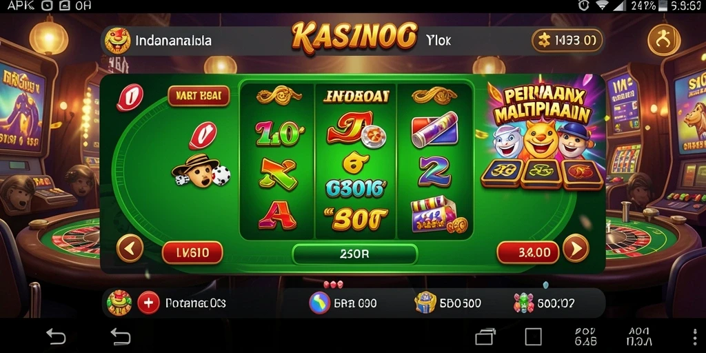 Screenshot selanjutnya menampilkan tantangan seru di APINAGA.