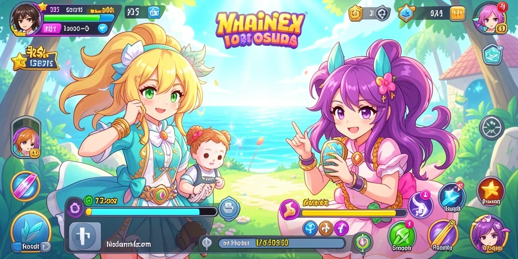 Mode multiplayer yang seru dan kompetitif.