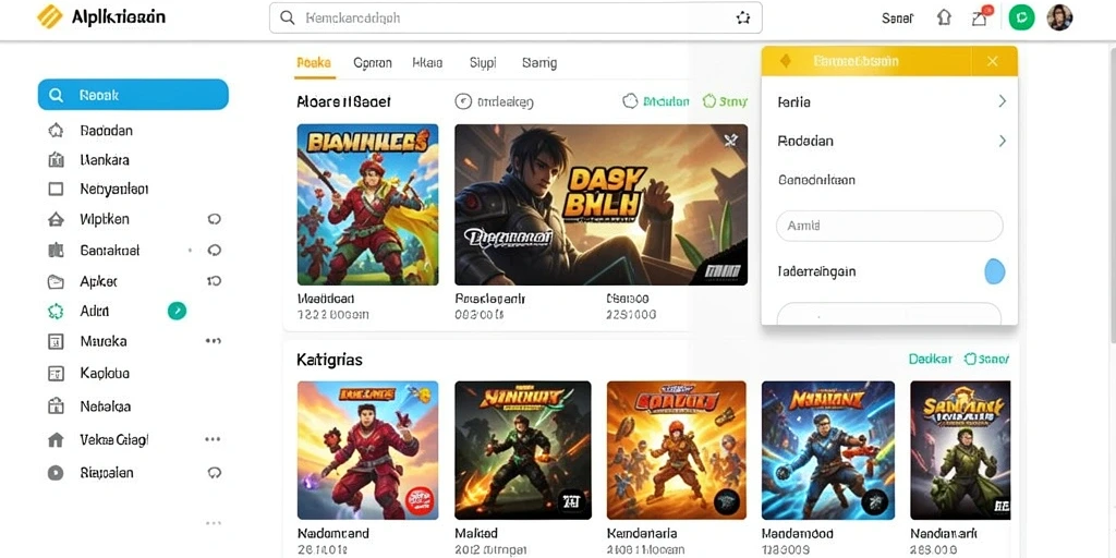 Tangkapan layar 3 memperlihatkan mode multiplayer yang penuh adrenalin.