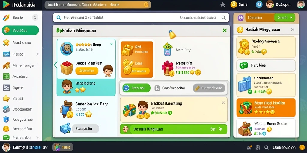 Sistem reward yang menguntungkan pemain.
