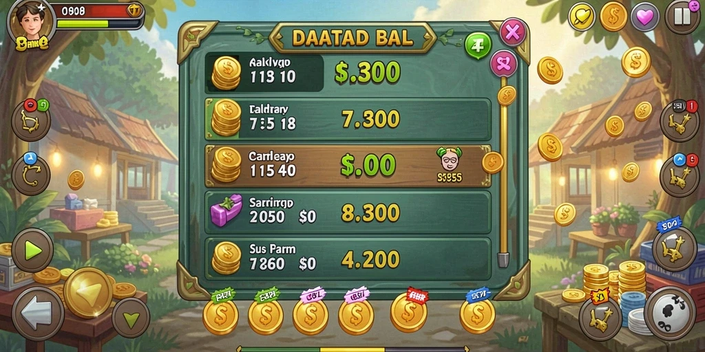 Beragam item yang dapat dikumpulkan dalam permainan.