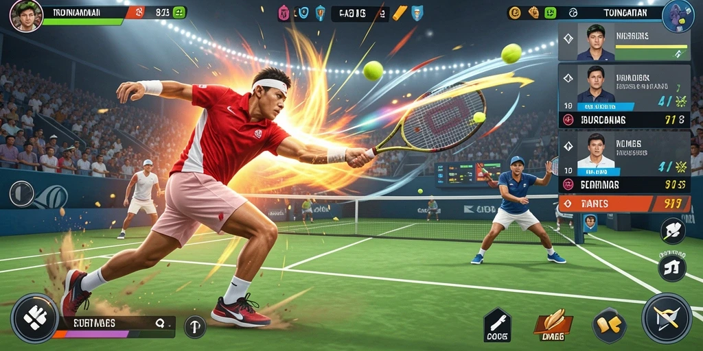 Level-level menantang yang menguji strategi pemain.
